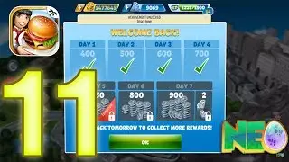 Cooking Fever: Gameplay Walkthrough Part 11 - Sports Bar Level 11-15 (iOS, Android)