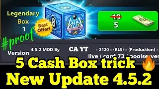 5 cash 1 legendary TRICK 🔥 New Update 4.5.2 | Full Process + Proof 🎱✨