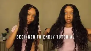 Beginner Friendly Tutorial; BEST loose deep wave wig install! ft. Celie Hair | Itsjava