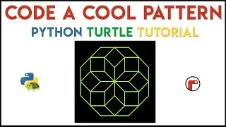 Python Turtle &mdash; урок по созданию крутого шаблона