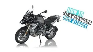 BMW R1200GS 2017 2018 Rad Guard fitting instructions