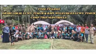 TIME TO GAME HURA HURA SAMPAI HURU HARA MENJALIN SILATURAHMI TANPA BATAS