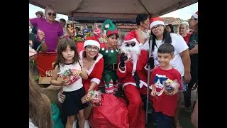Casal Sandra e Jacir promovem o Natal das Crian&ccedil;as em Turvo
