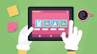 Internetinės parduotuvės animacija