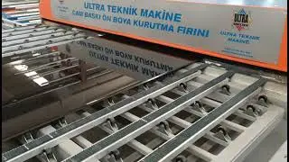 CAM BASKI BOYA KURUTMA FIRINI MERDANE AKTARMALI #serigrafi #screenprinting #kurutmafırını #cambaskı