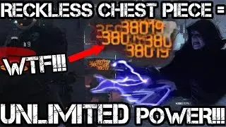 RECKLESS CHEST PIECE = UNLIMITED POWER!!! 38K HEADSHOTS!!! - The Division