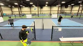 Pickleball at Horizon: Aggie/Sam VS Klaire/Brye