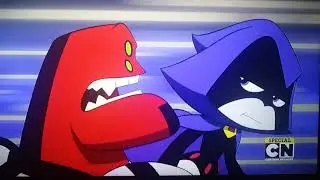 OK K.O Lets Be Heroes! - Crossover Nexus | Funny Ben AKA FourArms And Raven Scene (HD)