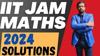 IIT JAM Mathematics 2024:Expert Solutions to Question 1 Revealed!Unlock the key to mastering IIT JAM