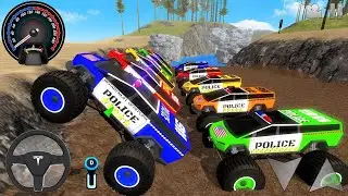 Juegos De Carros Police Monster Truck Impossible Driver Car Extreme Racing For Android Mud Gameplay