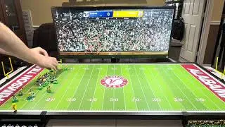Texans vs Steelers 1st Half Electric Football NFL Wildcard
