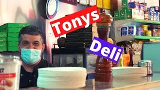 Tonys Deli Little portugal in London. great Calzones