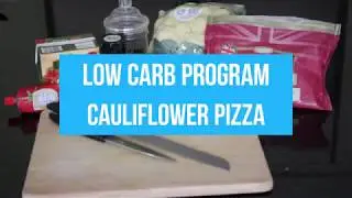 Low Carb Cooking - Cauliflower Pizza