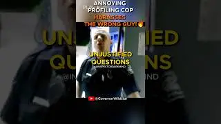 Profiling Cop Gets Owned, Educated and Dismissed by Guy Who Knows His Rights #police