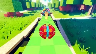 Super Rolling Balls Balance 🌈 Landscape Gameplay Android iOS 💥 Nafxitrix Gaming Game 12
