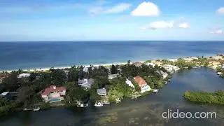 Casey Key inlet in Nokomis Florida