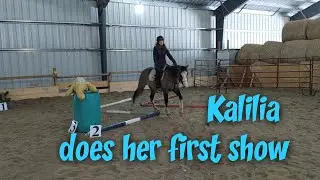 Kalilia's first show and some obstacle tips