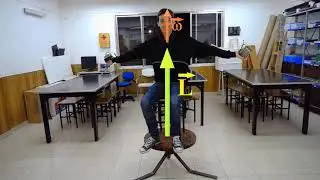 Conservación de momento cinético