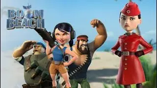 HQ 8 & Rifleman Upgrade in Boom Beach - low level GaMePlaY 