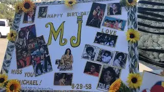 MICHAEL JACKSON 67th BIRTHDAY in LAS VEGAS and FOREST LAWN