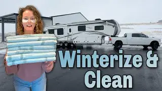 Winterize and Clean the RV with ME!