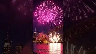 Fireworks Light Up Sydney Skyline & Waterfront at Night 2026 | Nebula Shots