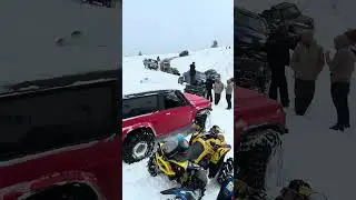 Offroad România la limită | Jeep-uri Nissan Patrol Toyota preparate,pante abrupte, pline de zăpadă