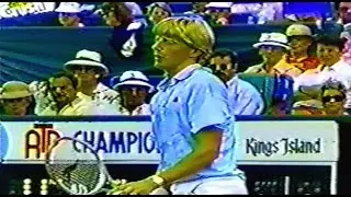 Boris Becker vs Mats Wilander Final Cincinnati 1985