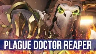 Overwatch: Plague Doctor Reaper Gameplay! (Overwatch Game)