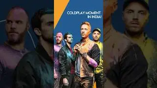 Coldplay Moment In India! #coldplay #coldplayconcert #mumbai