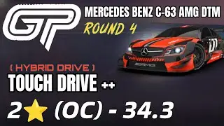 Asphalt 9 Legends Unite Mercedes Benz C-63 DTM Grand Prix GP Touch Hybrid Drive Round 4 OC 2 star
