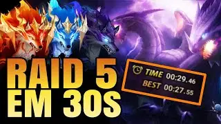 Time Inugami para Raid 5 em 30s ! Summoners War