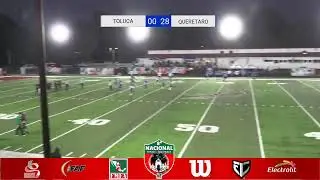SELECCION TOLUCA  VS SELECCIÓN QUERETARO - SEMIFINAL NACIONAL FEMENIL TACKLE FMFA 2025