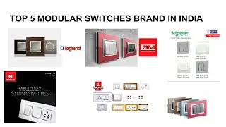 Top 5  Modular Switches brand in India| Electrical Switches for Interiors| Best Switches