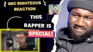 MIC RIGHTEOUS | Fire in The Booth - Part 1 | First Reaction | He is an Amazing Lyricist!