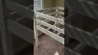 How hard is it to assemble the Junior Twin Loft Bed? #loftbed #twinbed #bunkbed #loftbeds