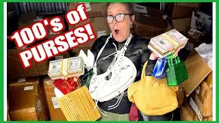 I Bought A BUSINESS With Hundreds of Purses in an Abandoned Storage Unit Broken into By Employees!