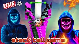 AGS GAMER is live (stack ball) 🏀😱😈