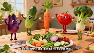 🥕 The Veggie Disco Party! | Vegetable Song for Kids | Healthy Eating Nursery Rhyme