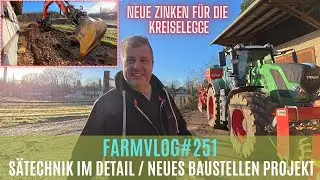 FarmVlog#251 Sämaschine Erklärt / Neue Baustelle am Hof