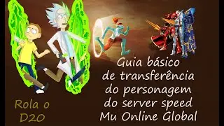 Como transferir seu personagem do Server Speed - Mu Global