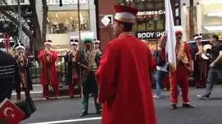 トルコ軍楽隊  メフテル   2015.6.6 表参道