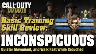 Inconspicuous Basic Training Skill Review - Inconspicuous vs. Mountain Division Silent Movement