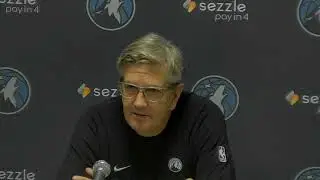 Chris Finch PostGame Interview | Minnesota Timberwolves vs Denver Nuggets