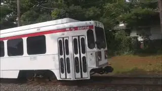 SEPTA Route 102 Compilation: 1981 Kawasaki DE LRVs in Sharon Hill