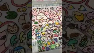 bingus my beloved #earrings #smallbusiness #art #artist #shrinkplastic #bingus #cat #silly