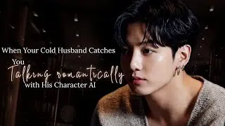 When your cold husband caught you talking with his character AI and then he&mdash; | #jungkookff |