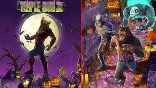 Temple Run 2 Spooky Summit - Halloween ! Wolfman