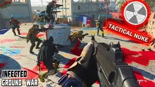 ЗАРАЖЁННАЯ НАЗЕМНАЯ ВОЙНА В Modern Warfare &mdash; ЭТО ХАОС! (Тактическая ядерная бомба)