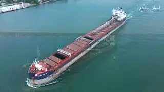 A FINAL LOOK AT THE ALGOMA TRANSPORT by Windsor Aerial Drone Photography Algoma Central Corporation